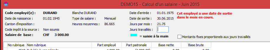 Salaire D'un Employé Mcdo Par Mois Comment calculer le salaire d'un employé quittant l'entreprise